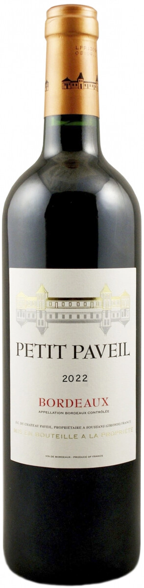 Вино "Petit Paveil", Bordeaux AOC