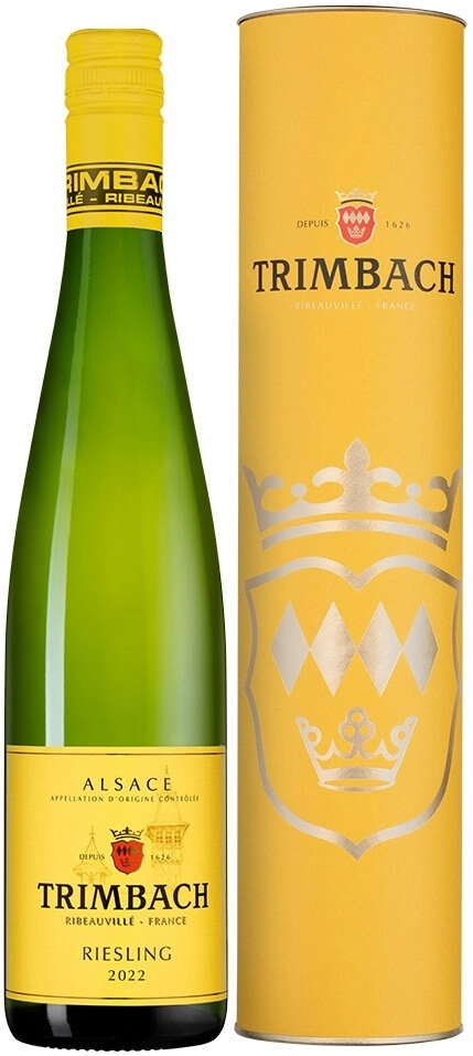 Вино Trimbach, Riesling AOC, gift tube