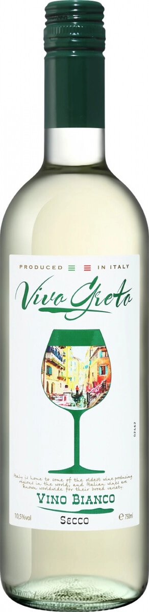 Вино Caviro, "Vivo Greto" Bianco Secco