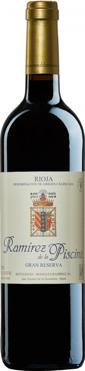 Вино Ramirez de la Piscina, Gran Reserva, Rioja DOCa