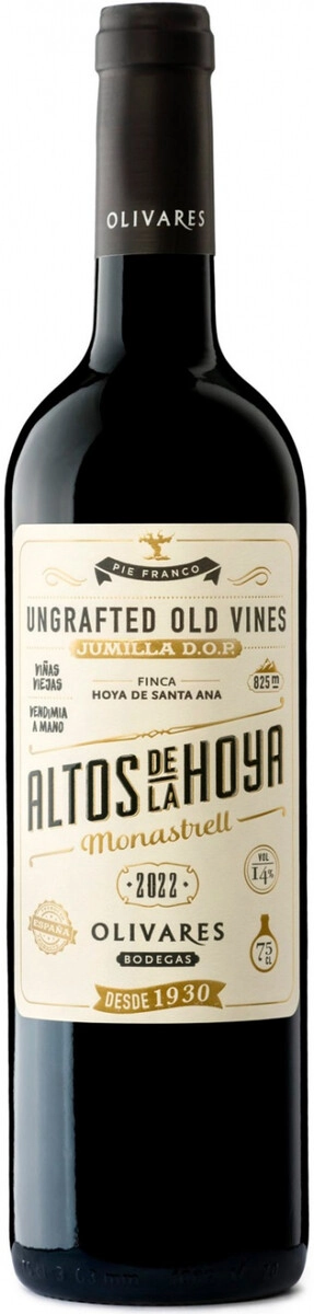 Вино Bodegas Olivares, "Altos de la Hoya", Jumilla DOP
