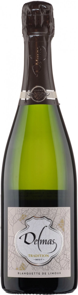Игристое вино Delmas, "Tradition" Brut, Blanquette de Limoux AOC