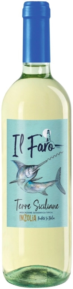 Вино "Il Faro" Inzolia, Sicilia IGT