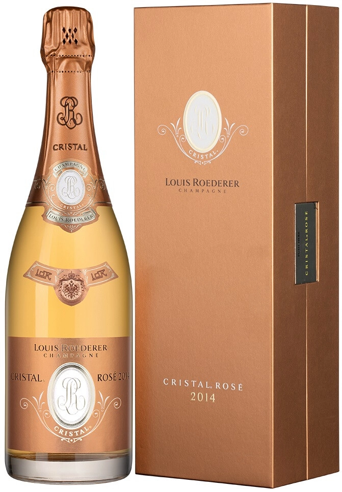 Шампанское "Cristal" Rose AOC