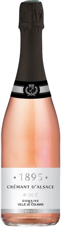 Игристое вино Domaine Viticole de la Ville de Colmar, Rose Brut, Cremant d'Alsace AOP