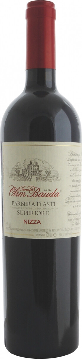 Вино Tenuta Olim Bauda, "Nizza" Barbera d'Asti DOCG Superiore
