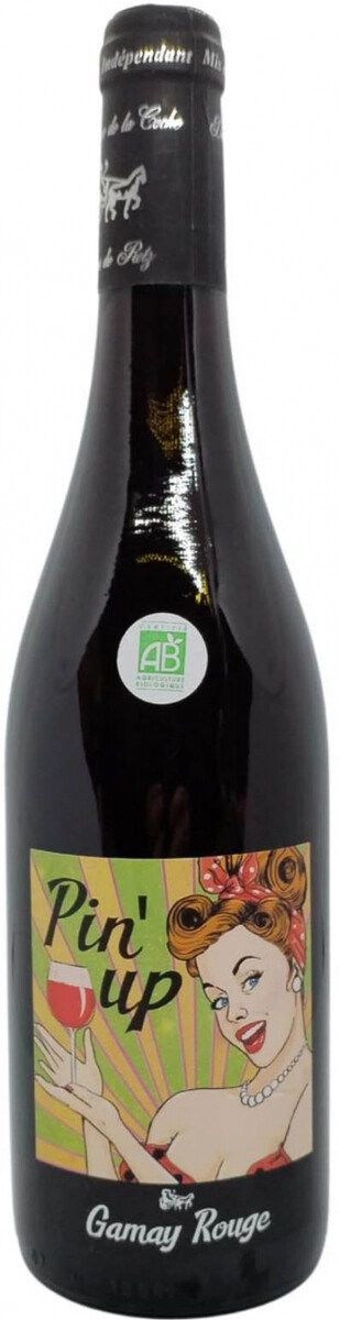Вино Domaine de la Coche, "Pin'Up" Gamay Rouge, Val de Loire Pays de Retz IGP