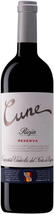 Вино "Cune" Reserva, Rioja DOC