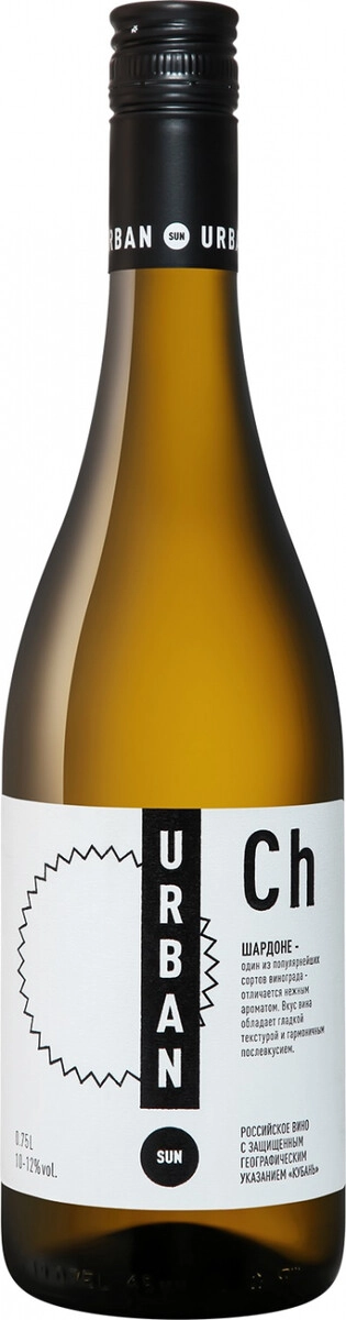 Вино "Urban Sun" Chardonnay