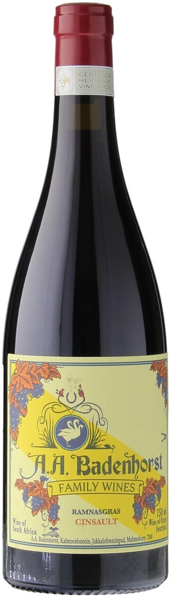 Вино A.A. Badenhorst, "Ramnasgras" Cinsault, Swartland WO
