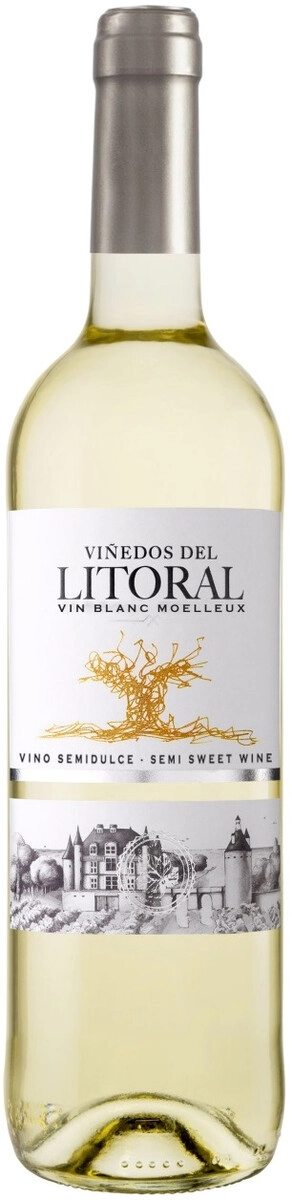 Вино "Vinedos del Litoral" Blanco Semidulce