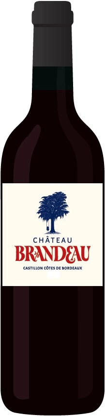 Вино Chateau Brandeau, Castillon Cotes de Bordeaux AOC