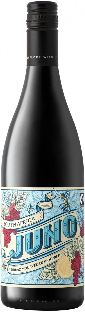 Вино "Juno" Shiraz Mourvedre Viognier