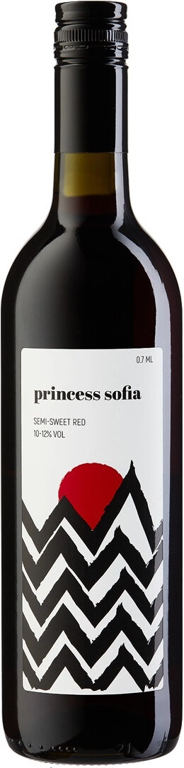 Вино "Princess Sofia" Red Semi-Sweet
