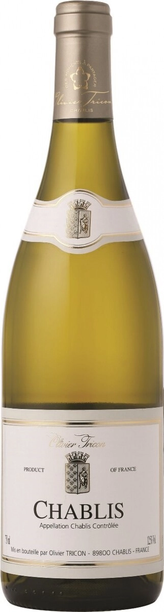 Вино Olivier Tricon, Chablis AOC