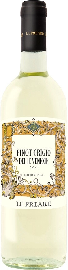 Вино Cantina di Negrar, "Le Preare" Pinot Grigio delle Venezie DOC