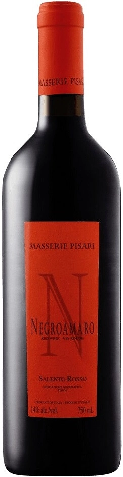 Вино Masserie Pizari, Negroamaro, Salento IGT