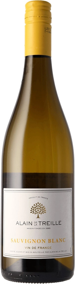 Вино "Alain de la Treille" Sauvignon Blanc VdF