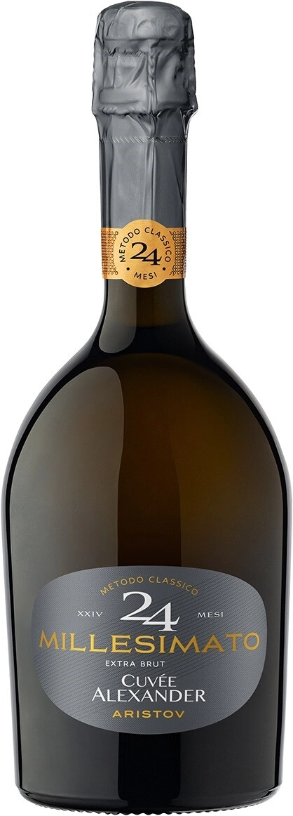 Игристое вино "Aristov. Cuvee Alexander" Millesimato Extra Brut