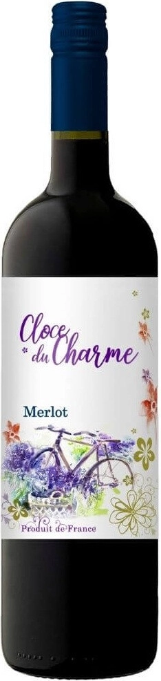 Вино Les Celliers Jean d'Alibert, "Cloce du Charme" Merlot, Pays d'Oc IGP