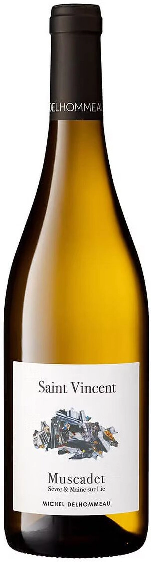 Вино Michel Delhommeau, "Saint Vincent", Muscadet Sevre et Maine sur Lie АОC