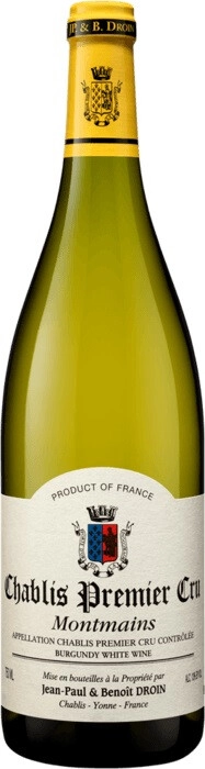 Вино Jean-Paul & Benoit Droin, Chablis Premier Cru "Montmains" AOC