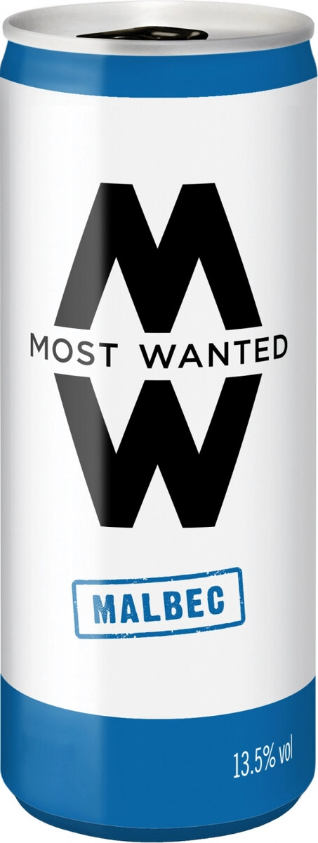 Вино "Most Wanted" Malbec, in can