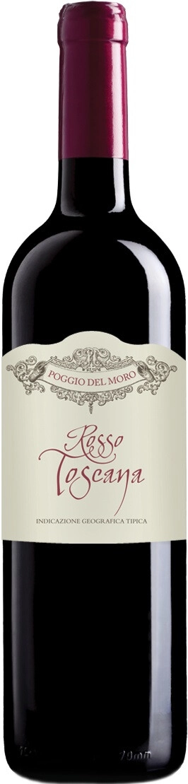 Вино Poggio del Moro, Rosso Toscana IGT