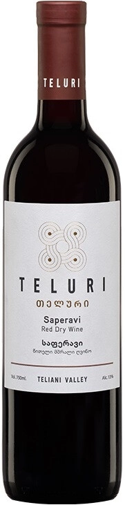 Вино Teliani Valley, "Teluri" Saperavi