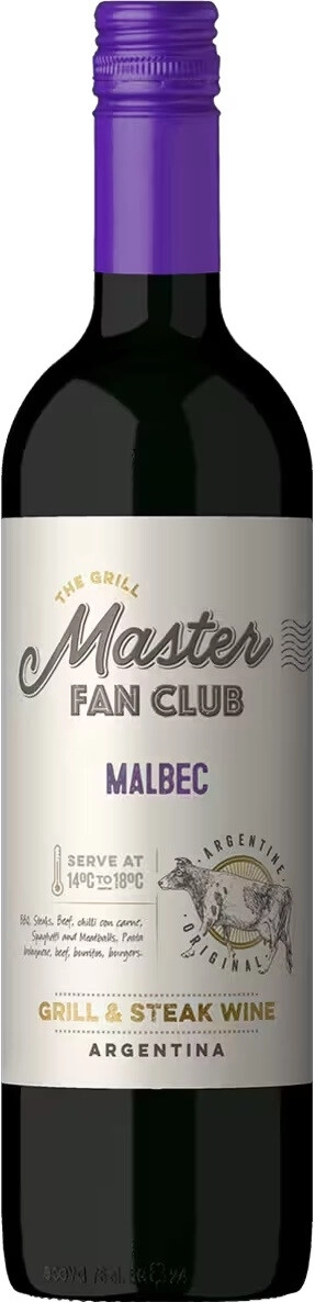 Вино "The Grill Master Fan Club" Malbec