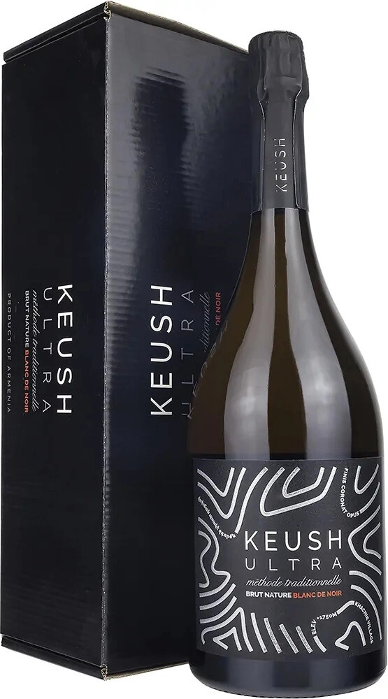 Игристое вино Keush, "Ultra" Blanc de Noir Brut Natur