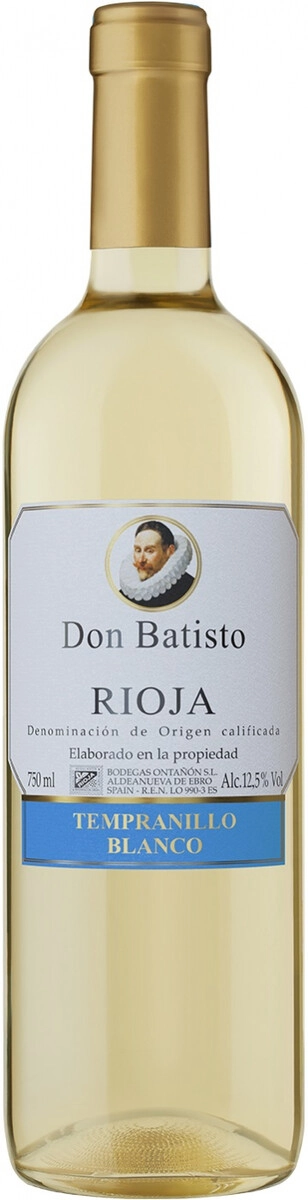 Вино "Don Batisto" Tempranillo Blanco, Rioja DOC