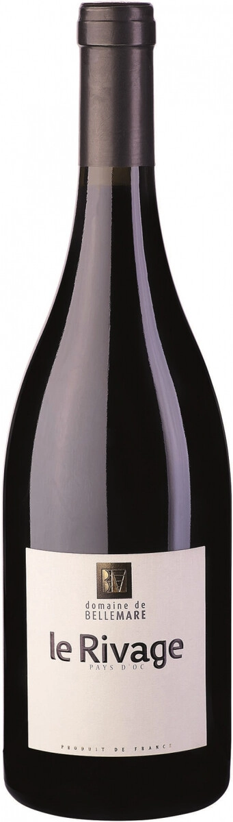 Вино Domaine de Belle Mare, "Le Rivage" Rouge, Pays d'Oc IGP