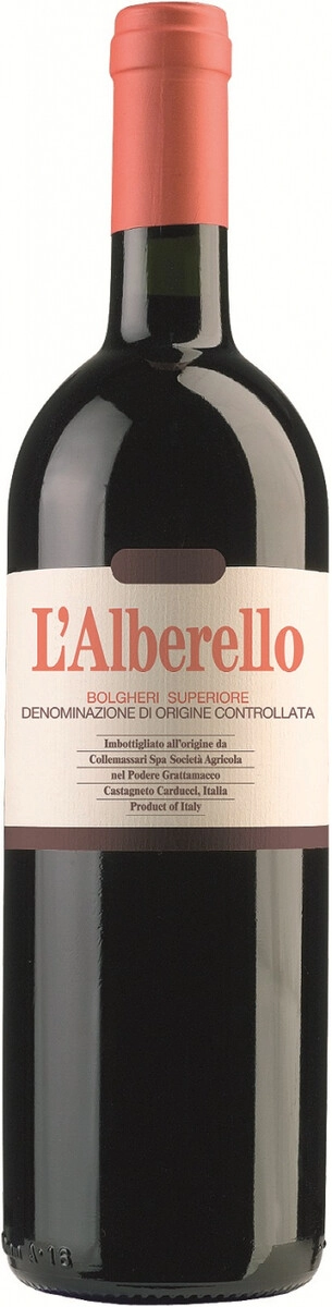 Вино Grattamacco, "L'Alberello", Bolgheri Superiore DOC