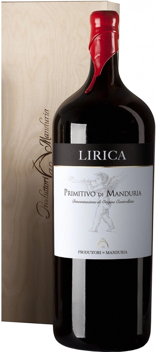Вино Produttori di Manduria, "Lirica", Primitivo di Manduria DOP