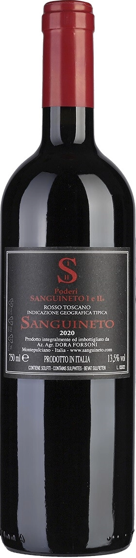 Вино Poderi Sanguineto I e II, Toscano IGT Rosso