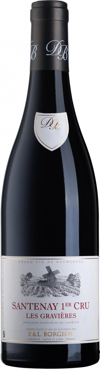 Вино P. & L. Borgeot, Santenay 1er Cru "Les Gravieres" AOC