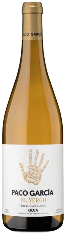 Вино Paco Garcia, "El Yergo" Tempranillo Blanco, Rioja DOC