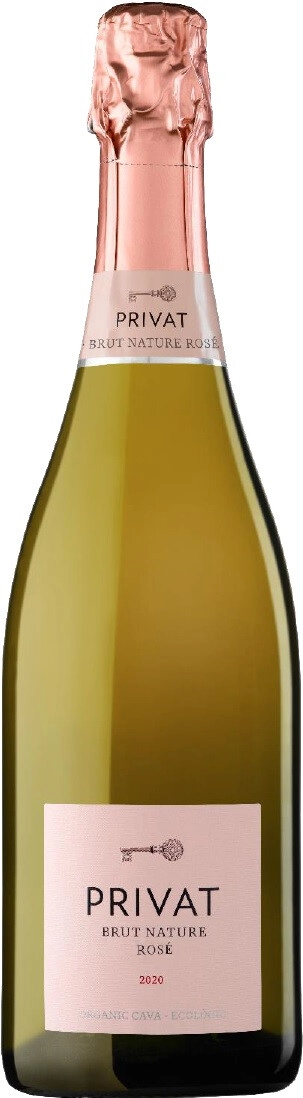 Игристое вино "Privat" Brut Nature Rose, Cava DO