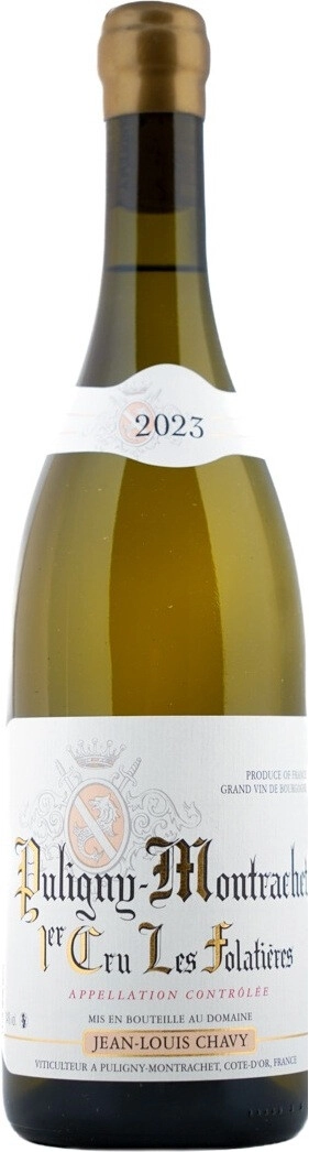 Вино Domaine Jean-Louis Chavy, Puligny-Montrachet 1er Cru "Les Folatieres" AOC
