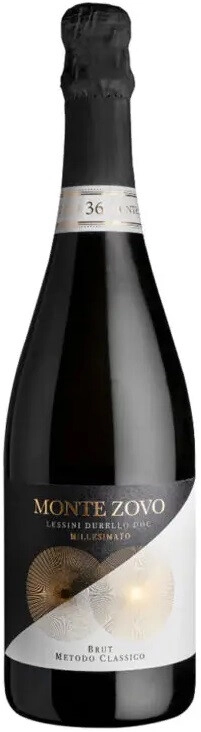 Игристое вино Monte Zovo, Lessini Durello DOC Brut Metodo Classico