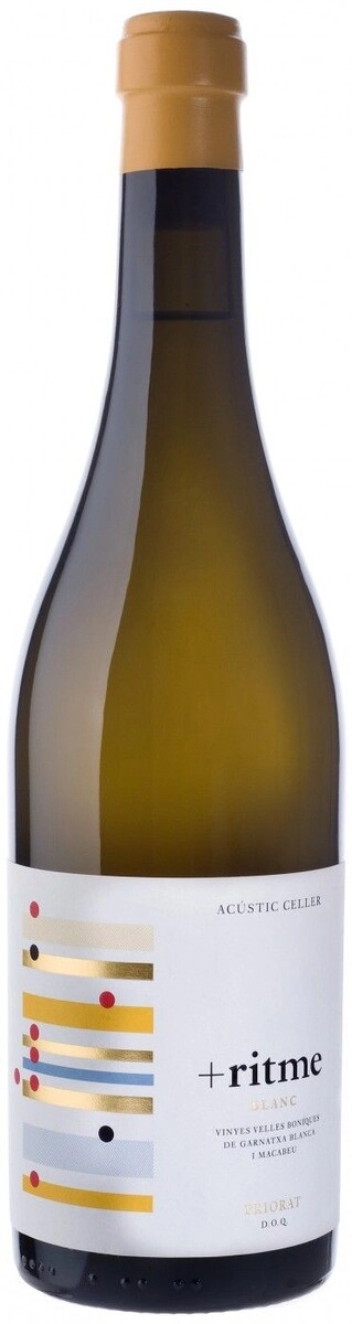 Вино Celler Acustic, "+ Ritme" Blanc, Priorat DOQ