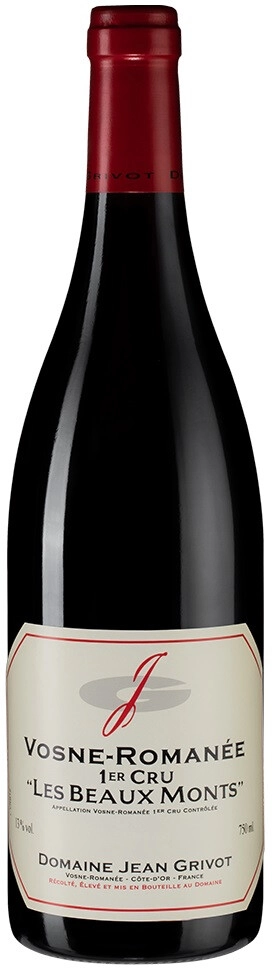 Вино Domaine Jean Grivot, Vosne-Romanee 1er Cru AOC "Les Beaux Monts"