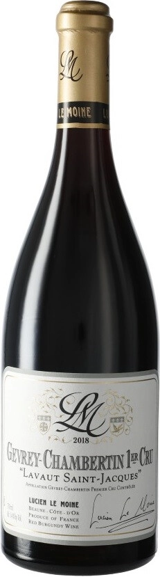 Вино Lucien Le Moine, Gevrey-Chambertin 1er Cru "Lavaut Saint-Jacques" AOC