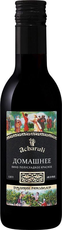 Вино "Acharuli" Domashnee Red
