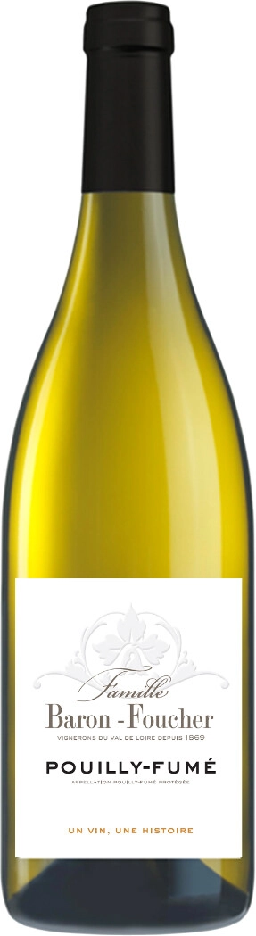 Вино Famille Baron-Foucher, Pouilly-Fume AOP