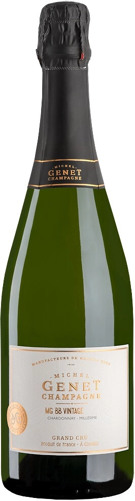 Шампанское Champagne Michel Genet, "MG BB Vintage" Grand Cru Brut, Champagne AOC