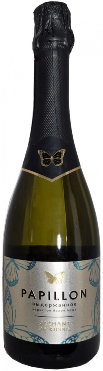 Игристое вино "Papillon" Cremant de Russie Brut