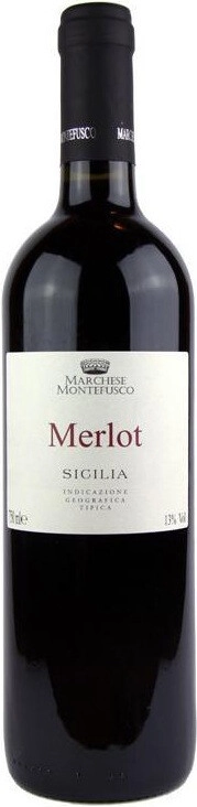 Вино "Marchese Montefusco" Merlot, Sicilia IGT