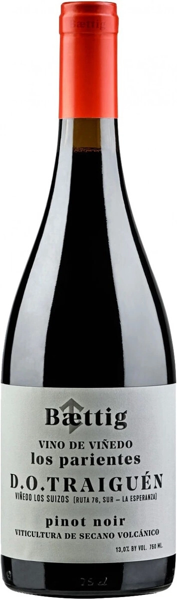 Вино Baettig, "Los Parientes" Pinot Noir, Traiguen DO